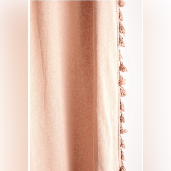 Palma Fringe Light Blocking Window Curtains - Picture 4 of 4